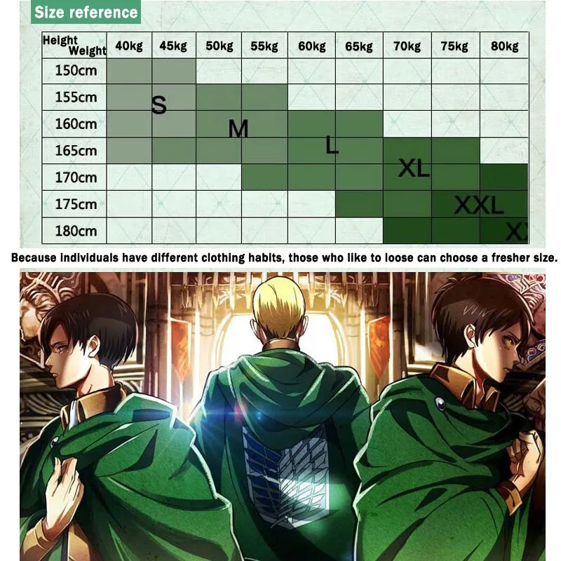Japanese Titan Cloak Hoodie