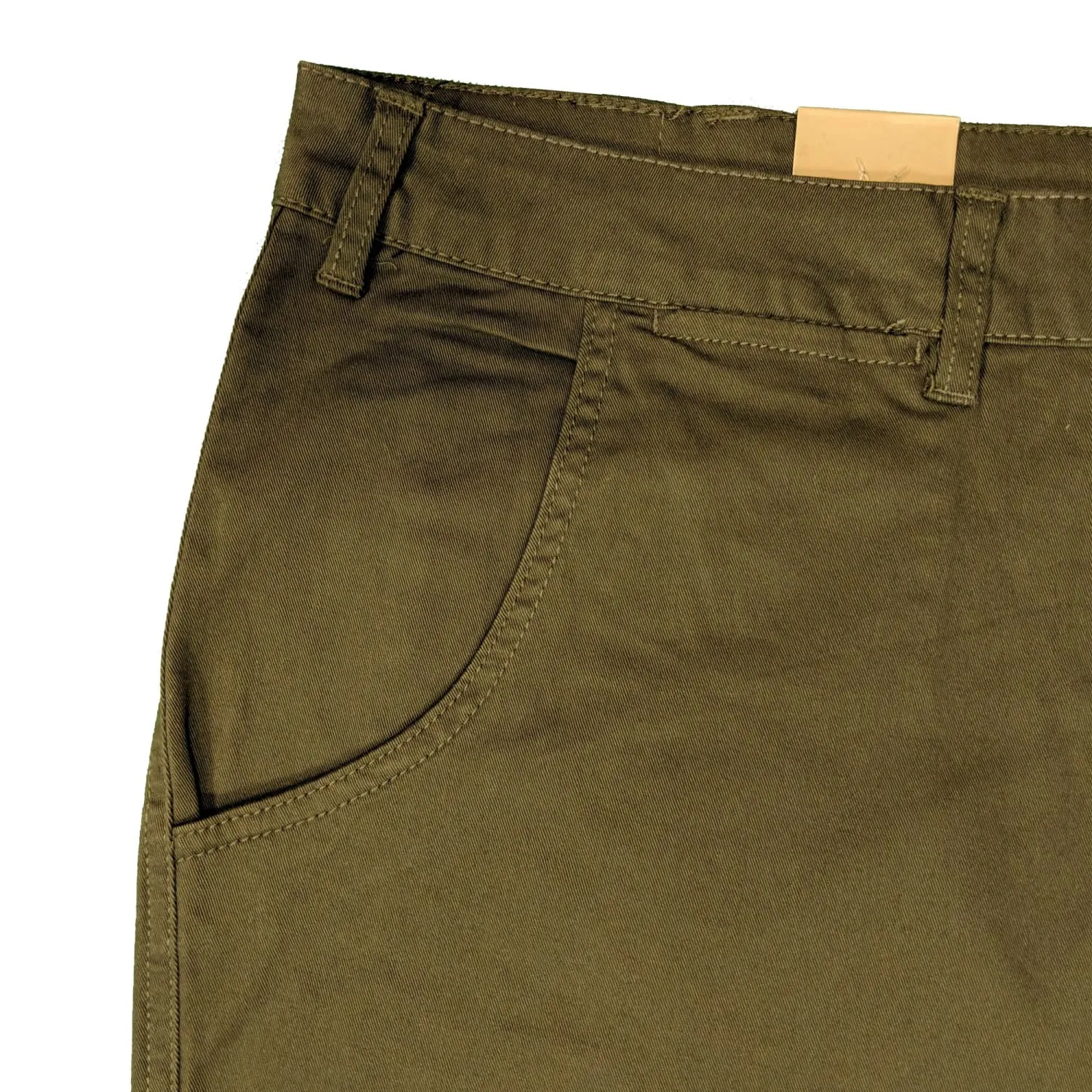 Kam Stretch Modern Chinos - KBS 261 - Khaki
