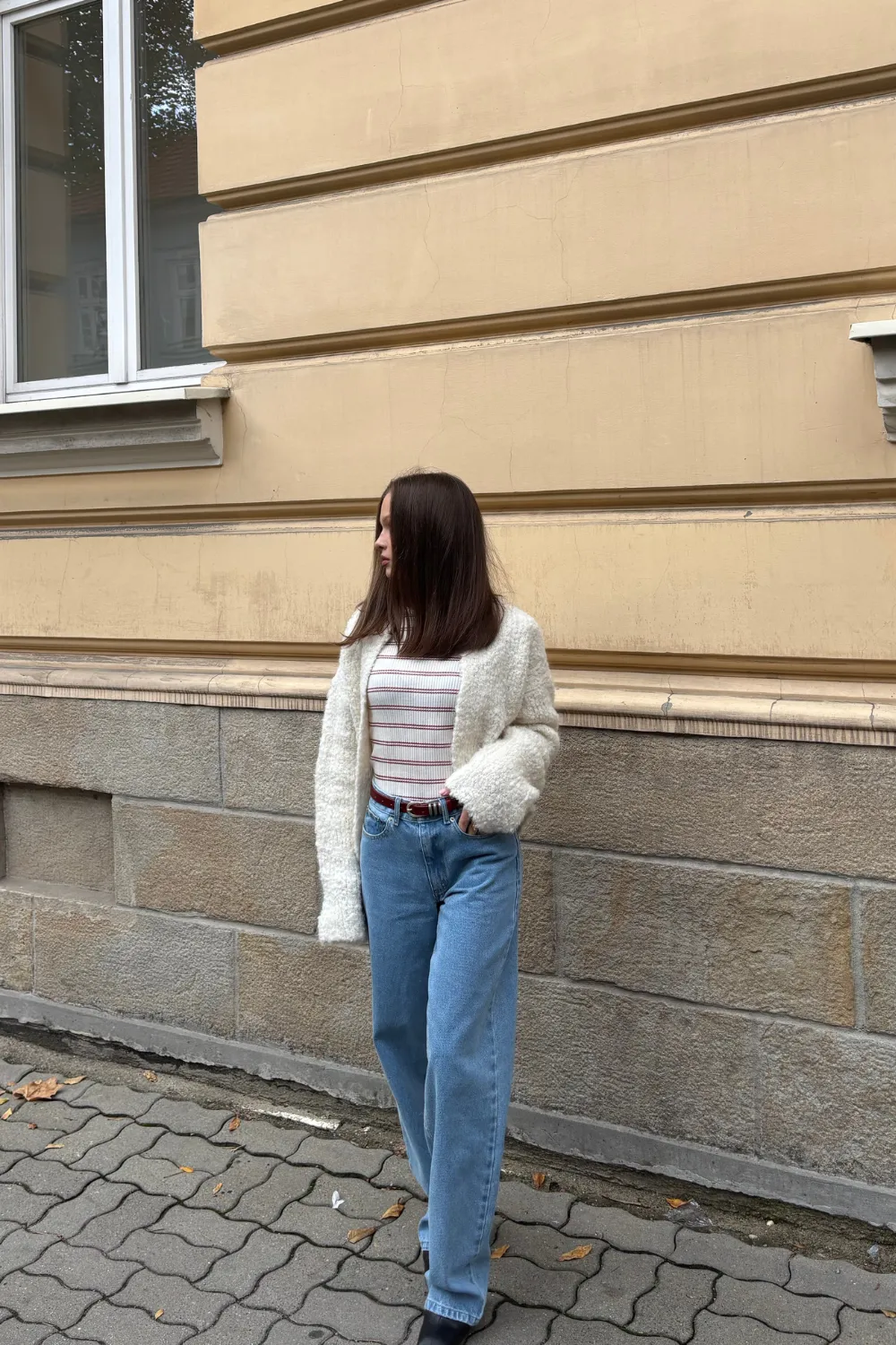 KARDIGAN WEŁNIANY NEUTRA