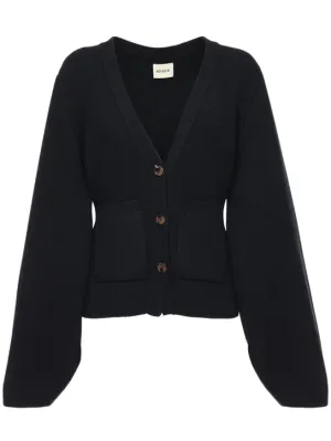 Khaite   Scarlett cashmere knit cardigan 