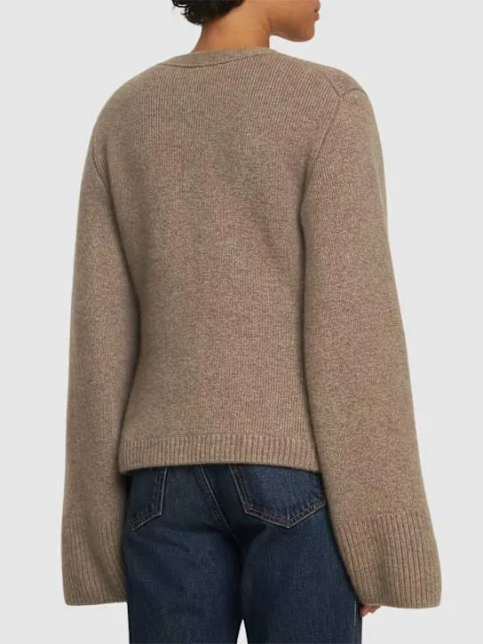 Khaite   Scarlett cashmere knit cardigan 