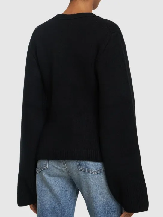 Khaite   Scarlett cashmere knit cardigan 