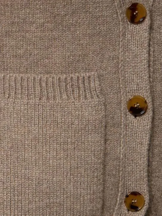 Khaite   Scarlett cashmere knit cardigan 