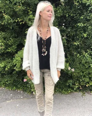 Kort Rille Cardigan strikkekit