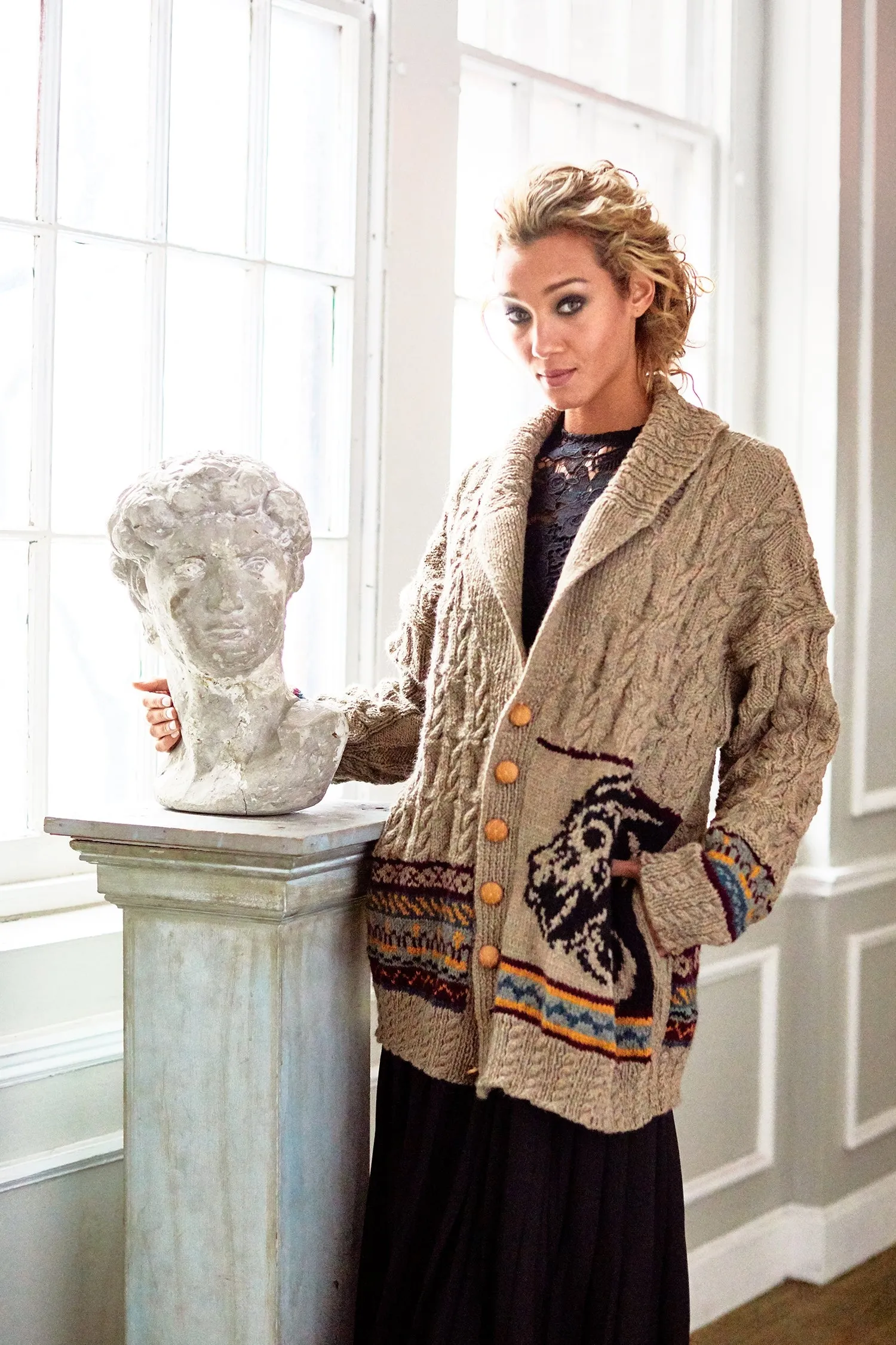 Lion King Cardigan (Knit)