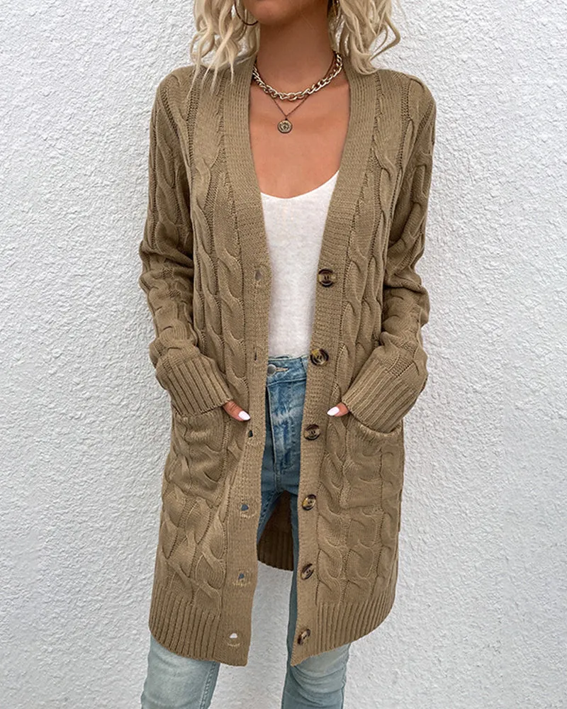 MEGAN™ |  LONG-SLEEVED KNITTED CARDIGAN FOR WOMEN