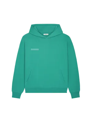 Mens Archive 365 Midweight Hoodie—mangrove turquoise