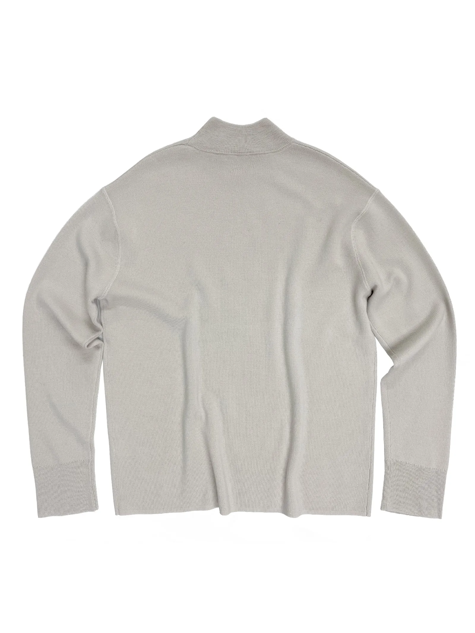 Merino Mockneck L/S in Putty