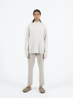Merino Mockneck L/S in Putty