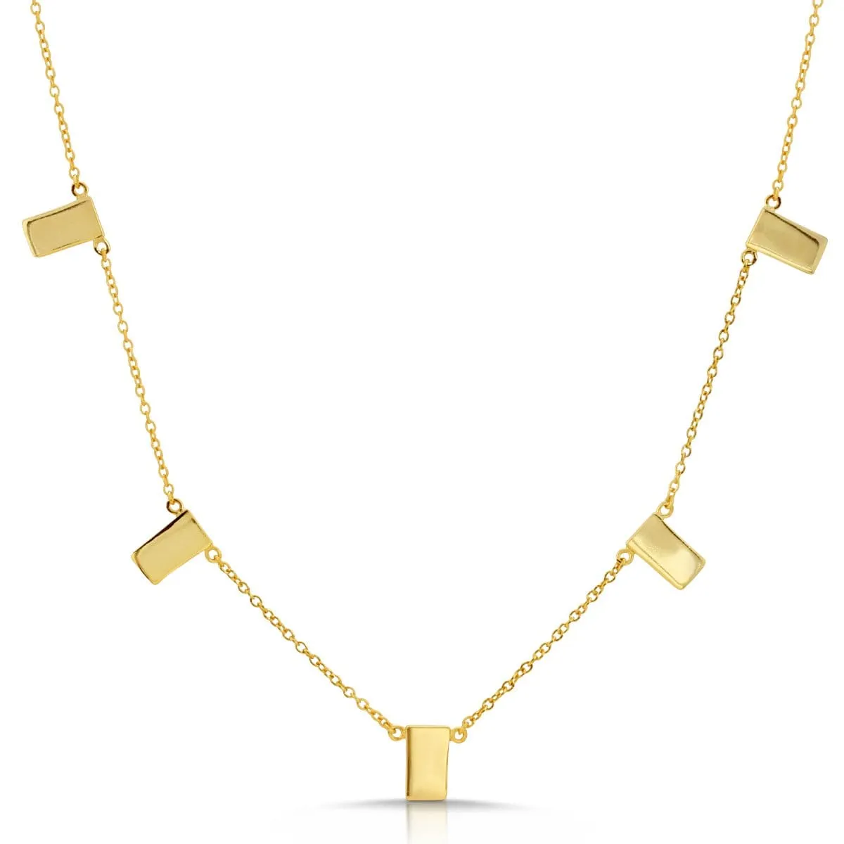 Mini Plate Necklace