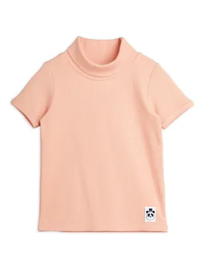 MR Solid Rib Turtleneck SS Tee