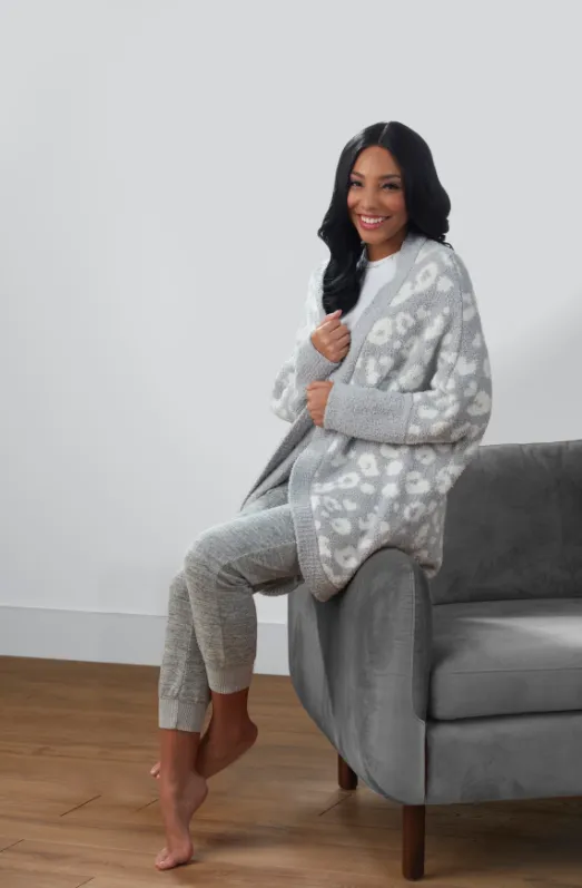 Mud Pie Shylah Leopard Cocoon Cardigan