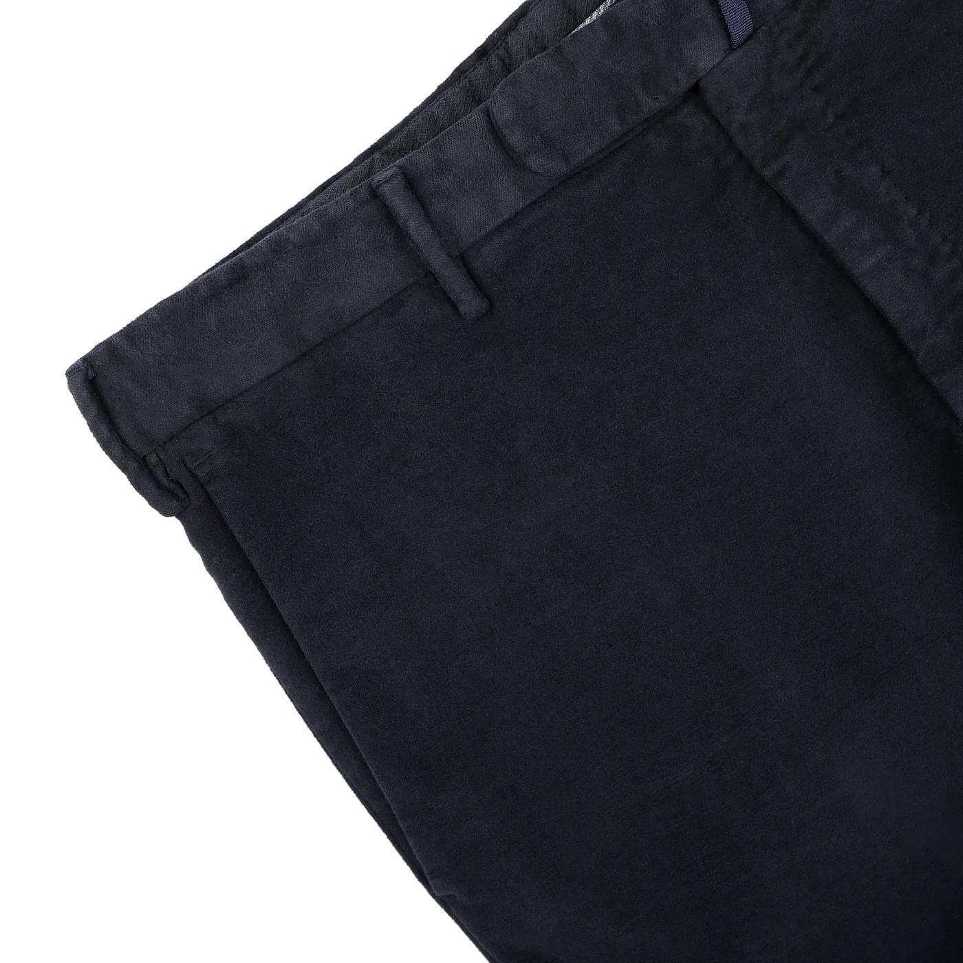 Navy Blue Cotton Moleskin Model 30 Chinos