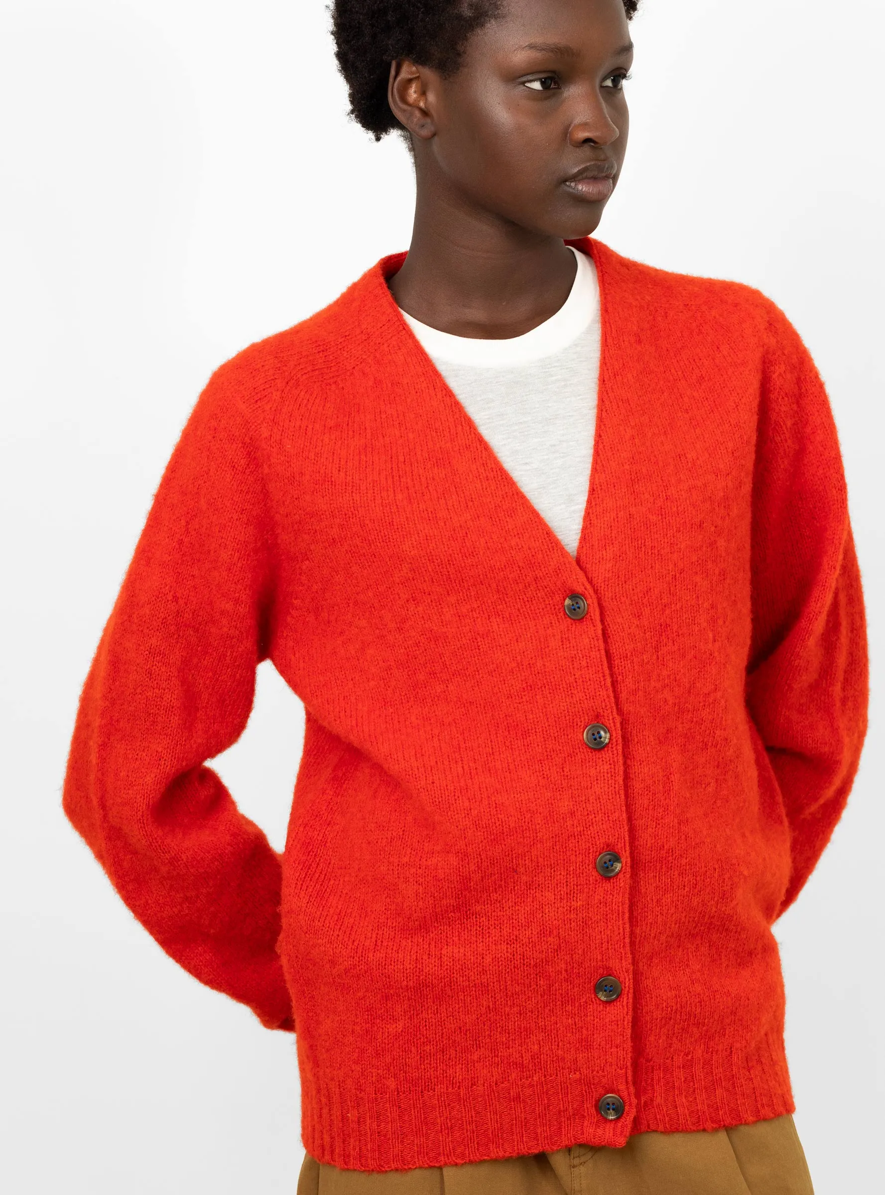 Nico Cardigan Red