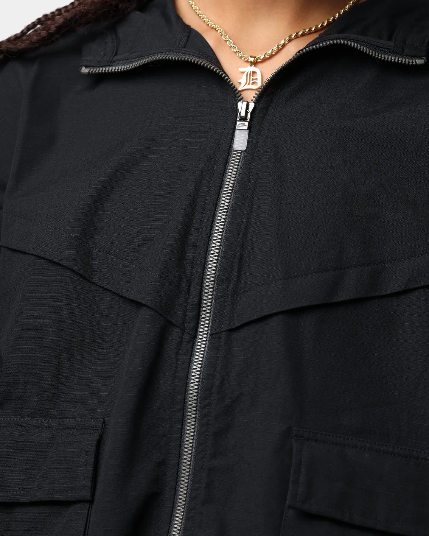 Nike Women's NSW Icon Clash Jacket Black/Dark Smoke