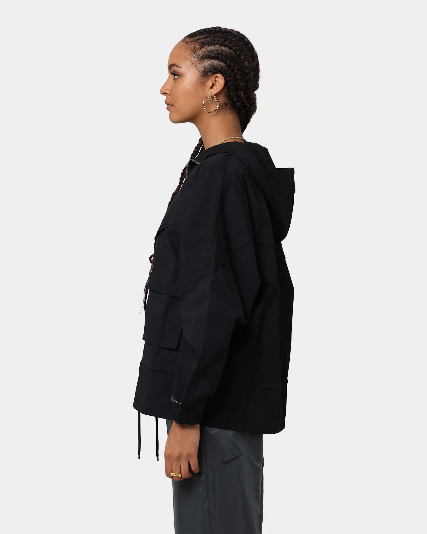 Nike Women's NSW Icon Clash Jacket Black/Dark Smoke
