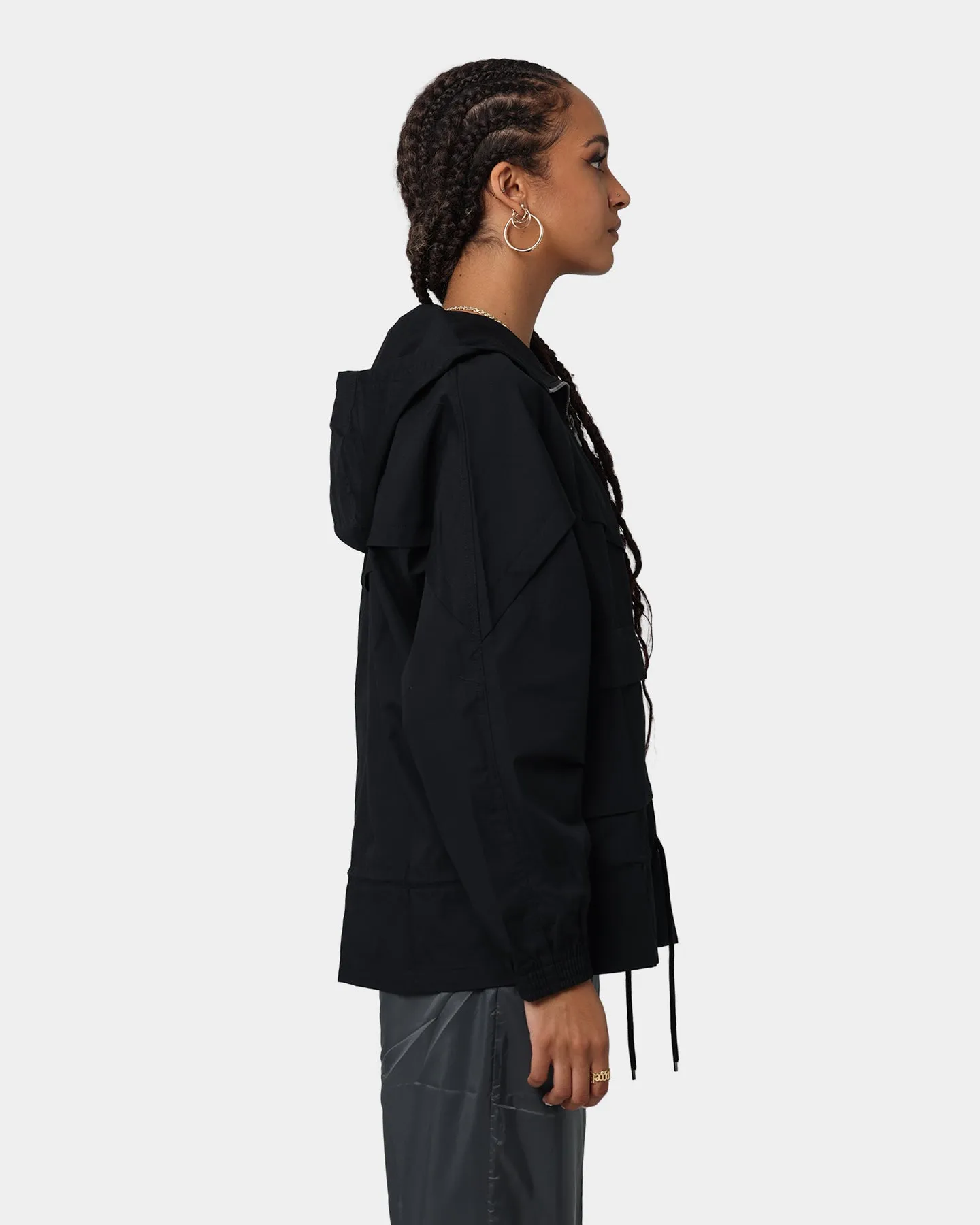 Nike Women's NSW Icon Clash Jacket Black/Dark Smoke