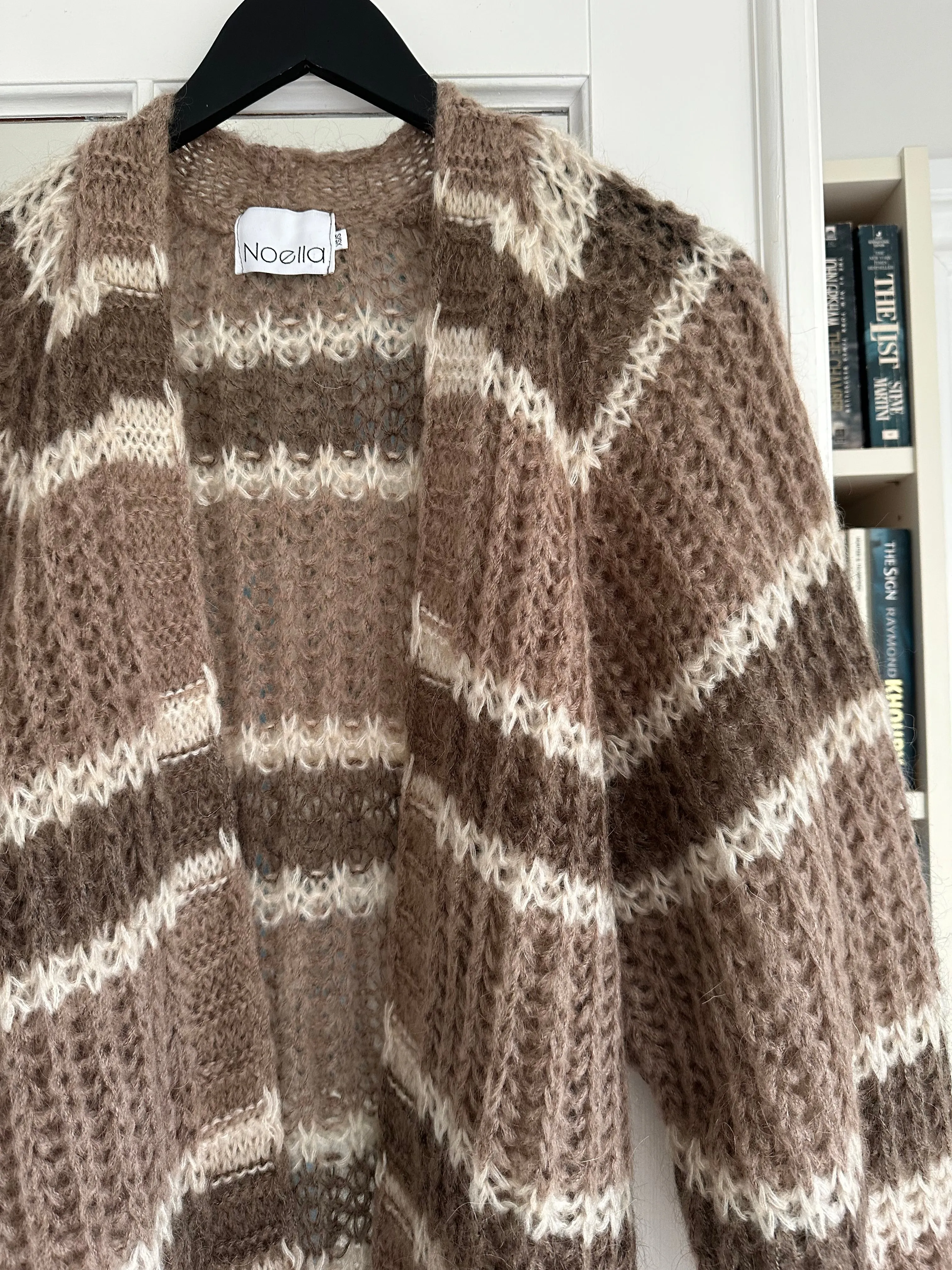 Noella Vera Knit Cardigan Brown/Camel/Sand