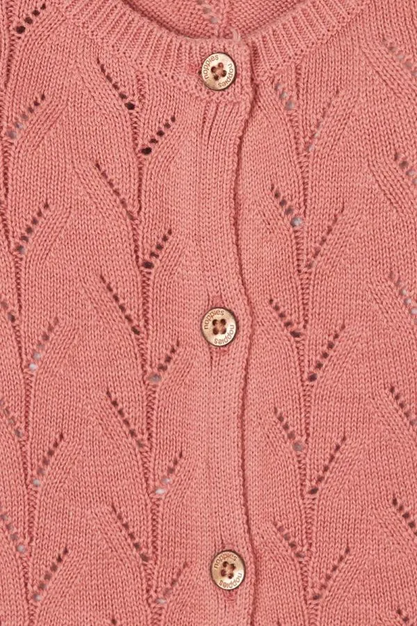 Noppies Long Sleeve Cardigan Feternes - Old Rose