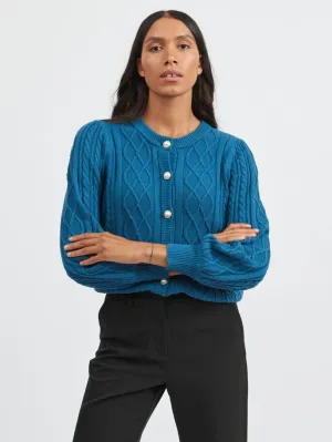 Perlie Cardigan (Teal)