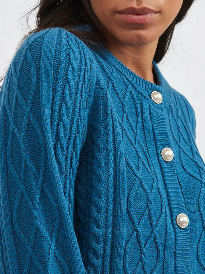 Perlie Cardigan (Teal)