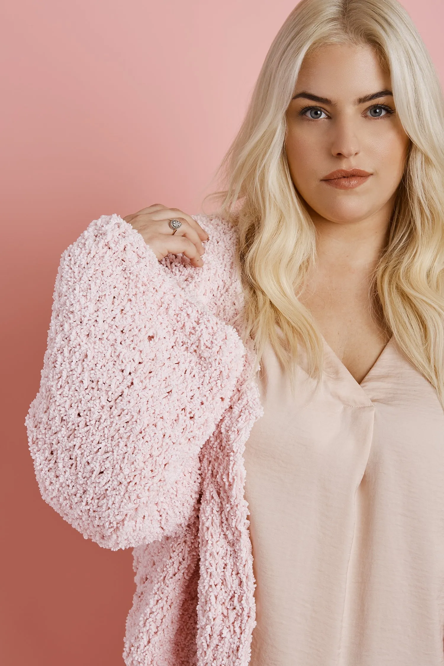 Pink Happens Cardigan (Knit)