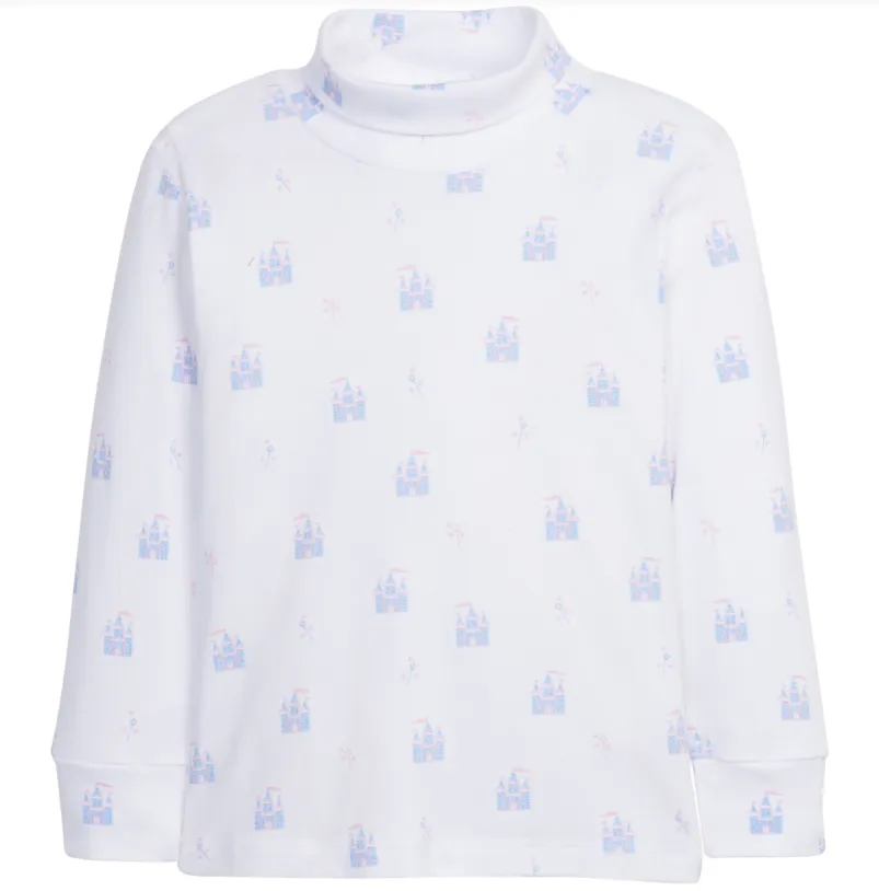 Printed Turtleneck - Castles