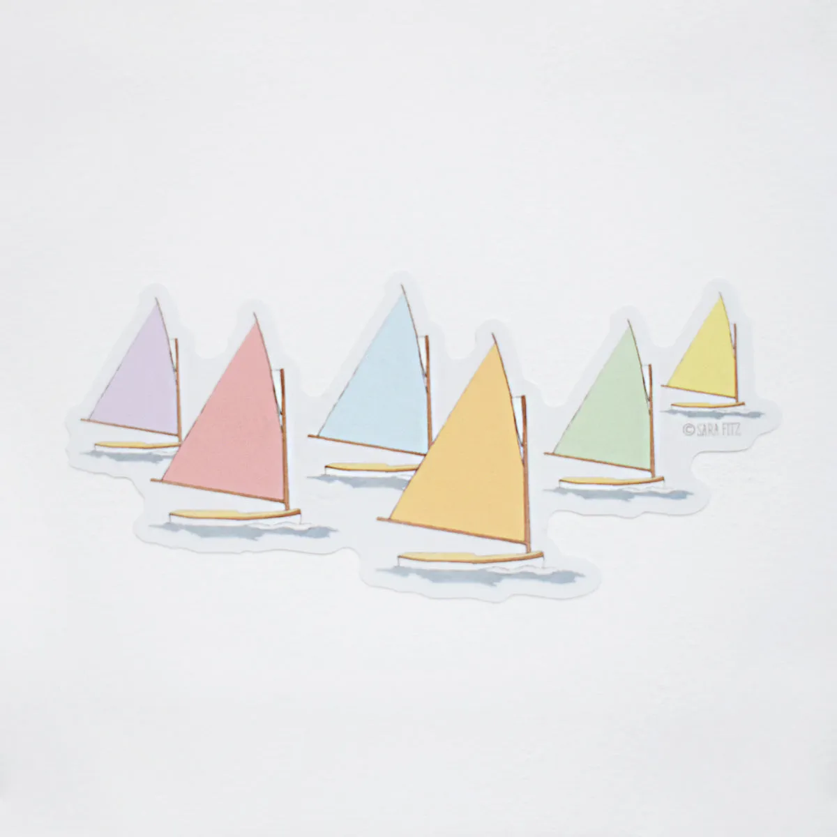 Rainbow Fleet Sticker