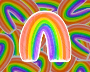 Rainbow Sticker