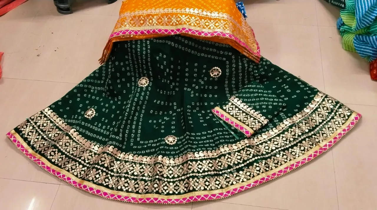 Rajasthani Traditional Lehenga Chunni