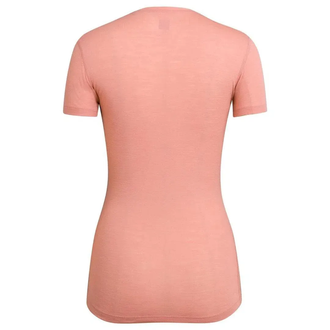 RAPHA Women Merino Base Layer short sleeve - Rose