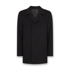 Remus - Lochlan Tailored Overcoat in Black