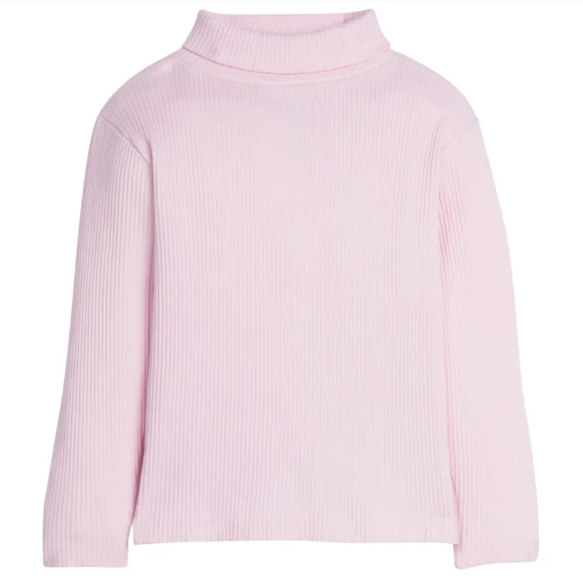 Ribbed Turtleneck - Bubblegum