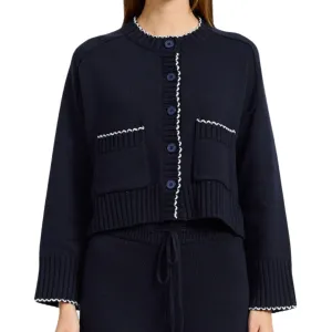 Rochelle Contrast Stitch Cardigan