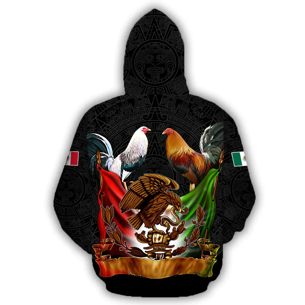 Rooster Mexican Hoodie, Chicken Mexico Hoodies, Custom Mexico Hoodie