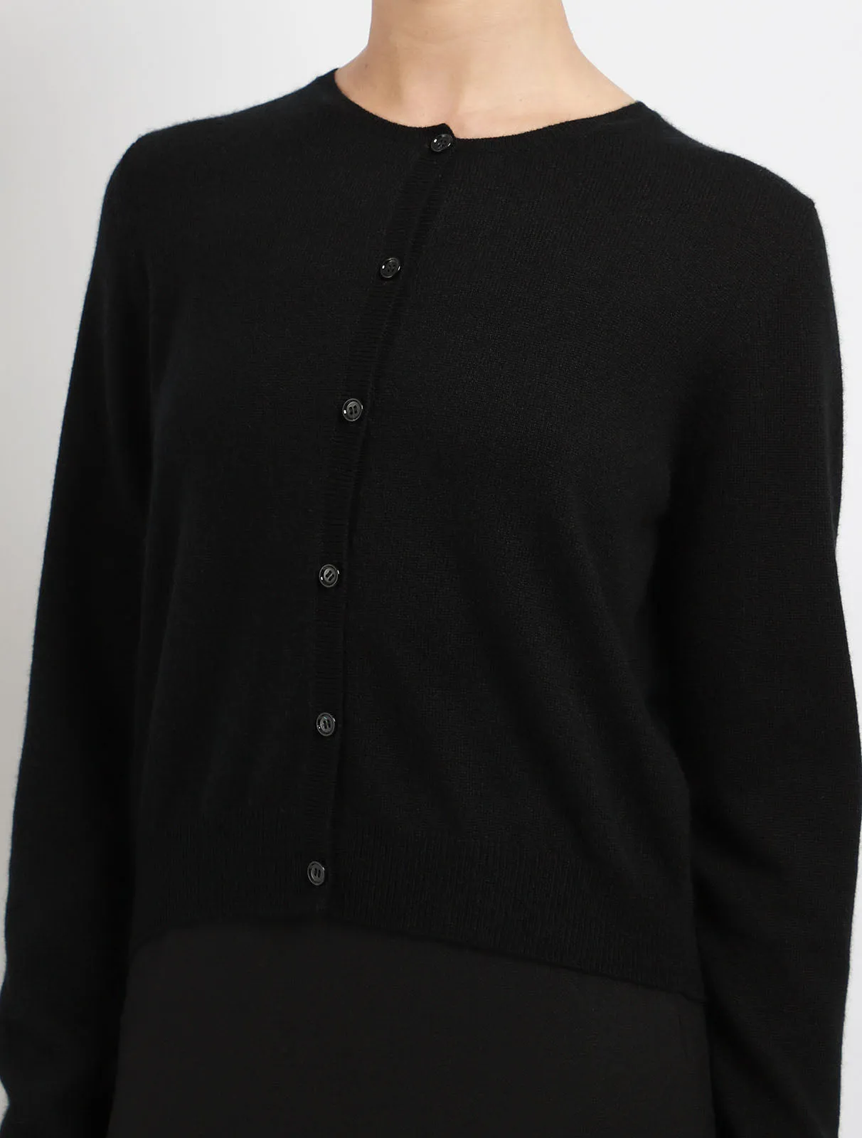Round Neck Cardigan