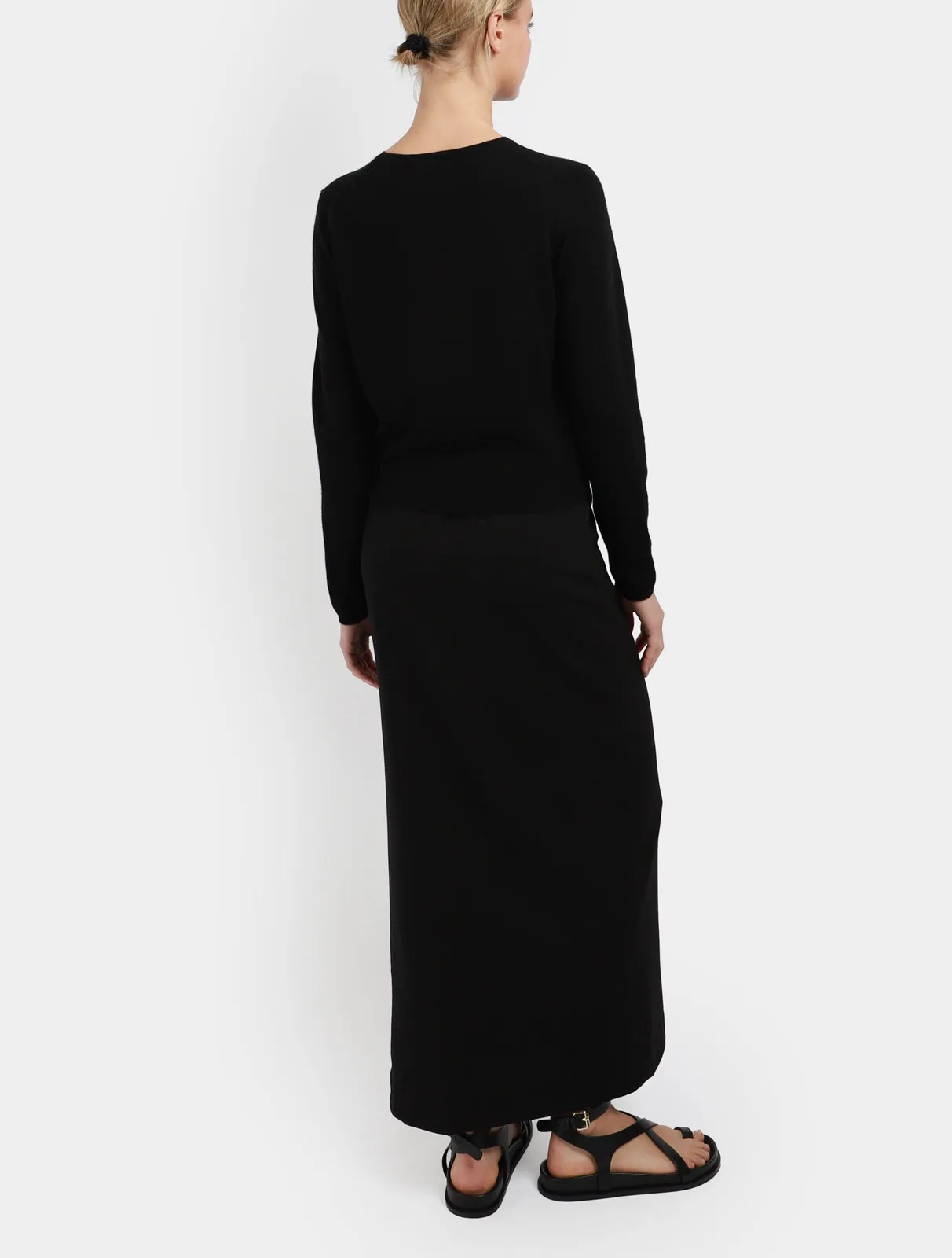 Round Neck Cardigan