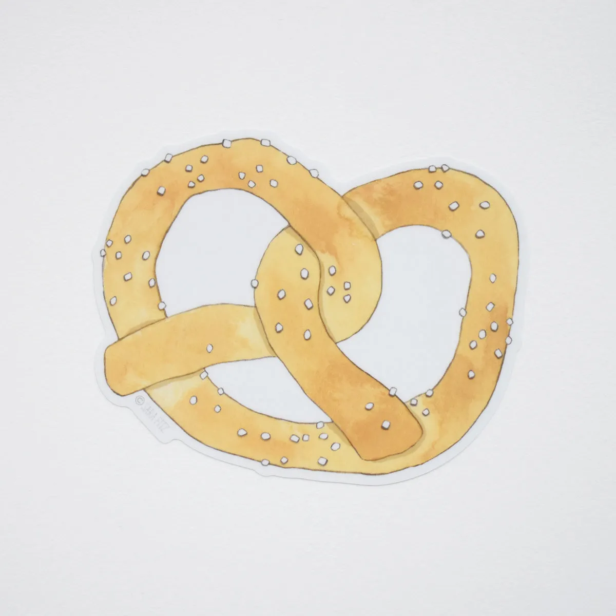 Salted Pretzel Sticker