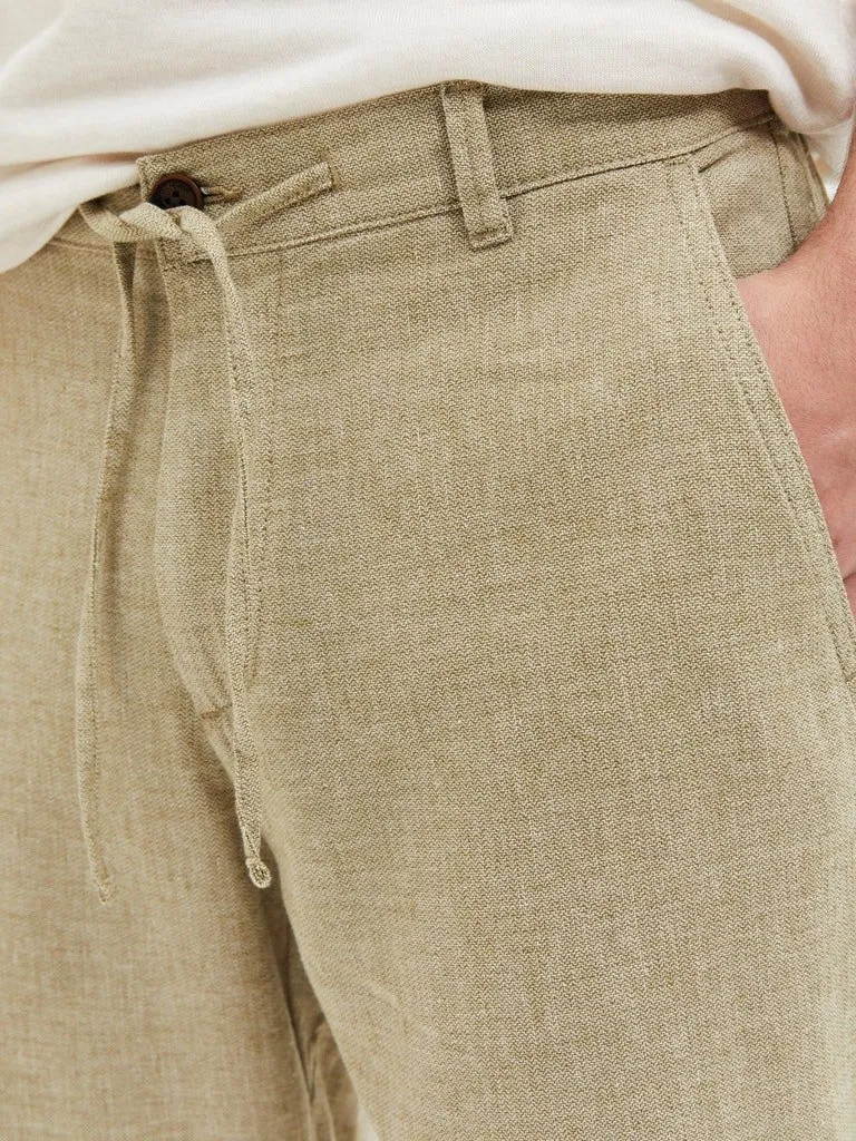 Selected Homme Brody - Hørmix slim tapered fit chinos