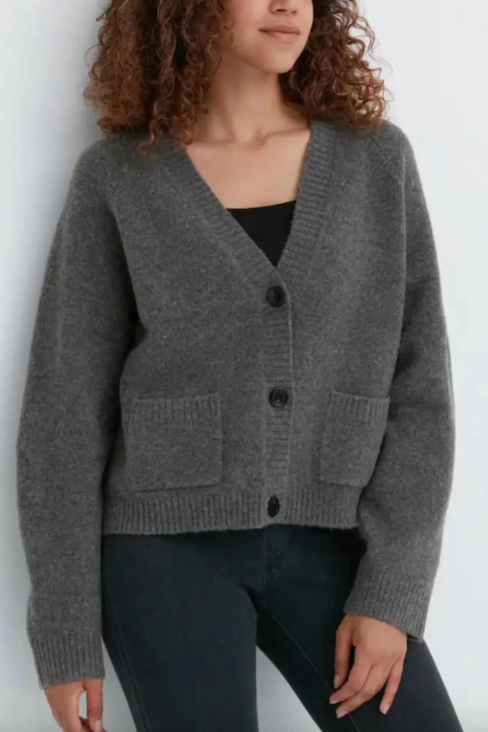 Soufflé Yarn Short Cardigan