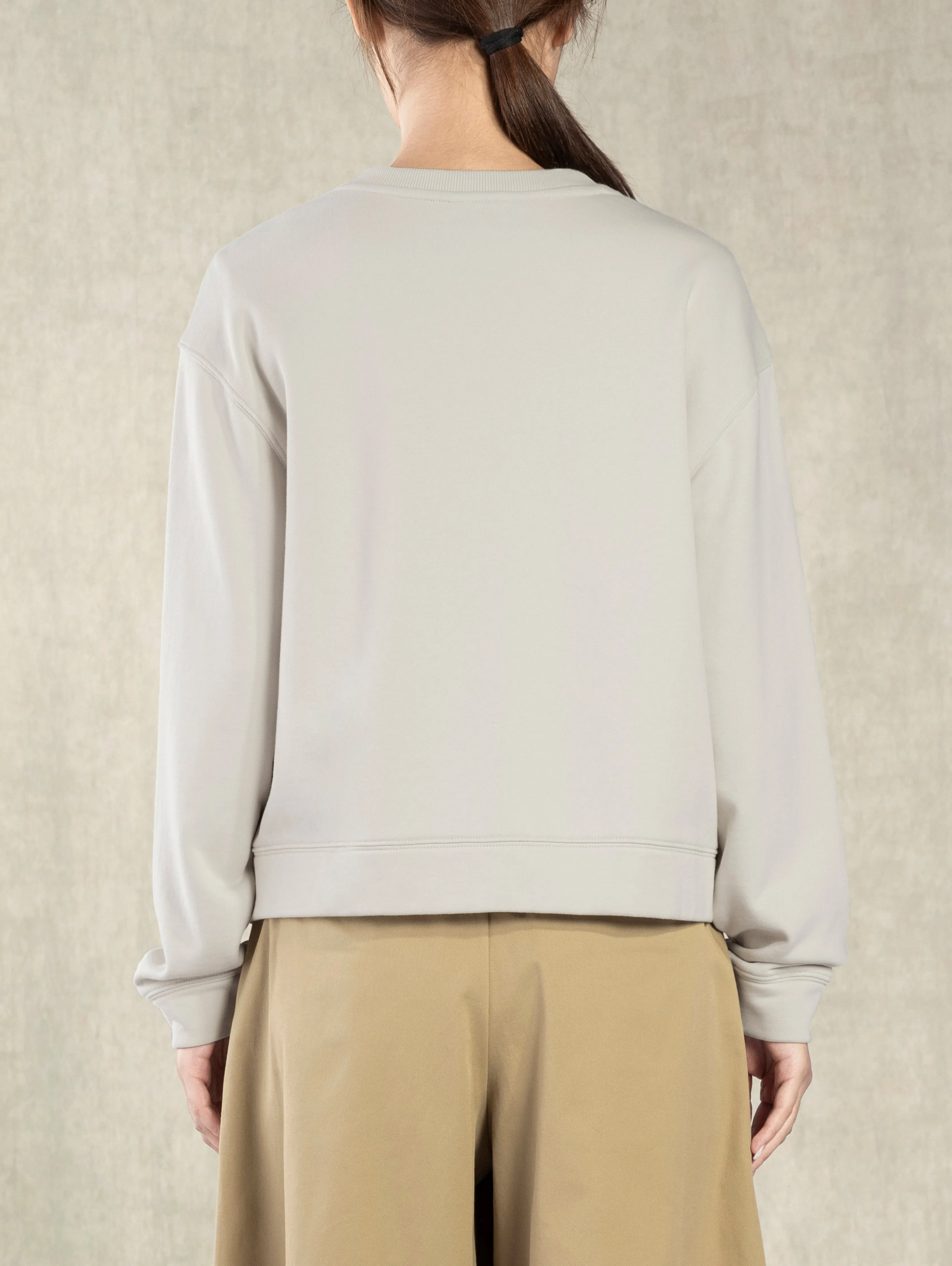 Split Cardigan Stone Grey