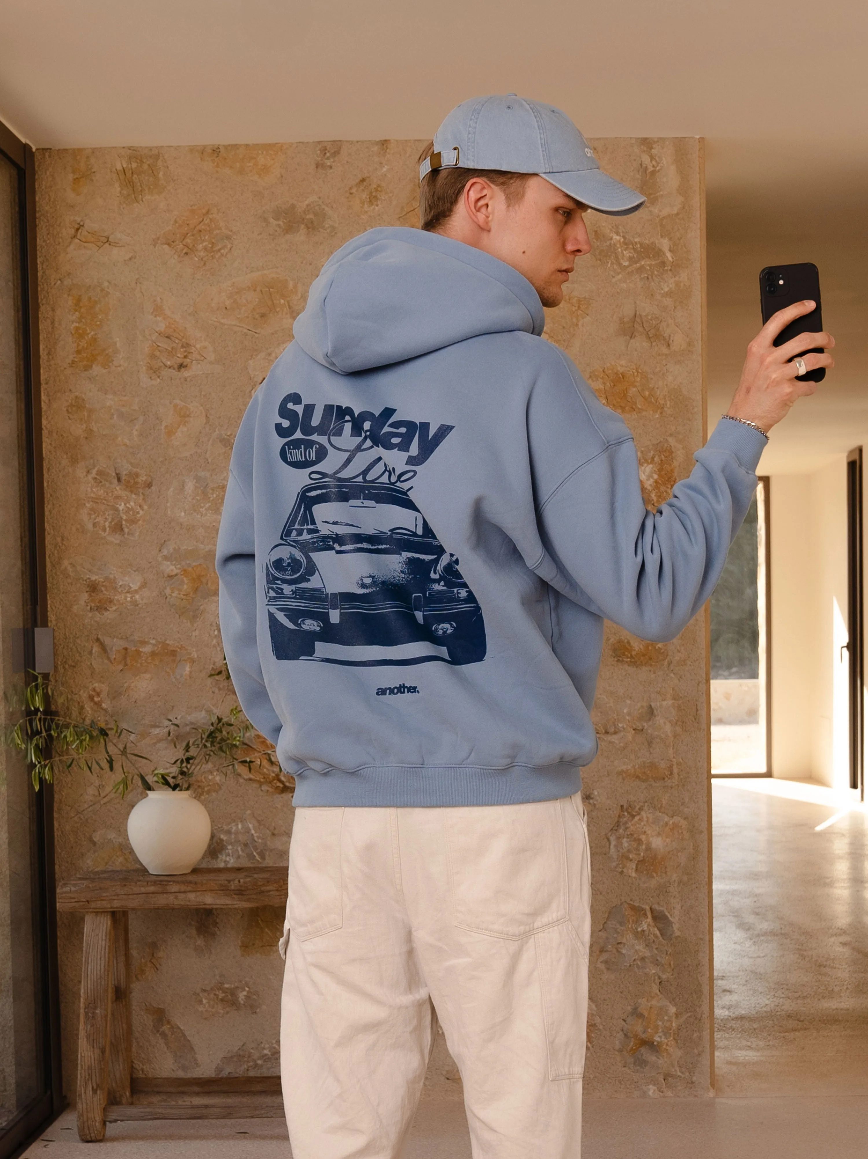 Sunday Kind Of Oversized Zip Hoodie