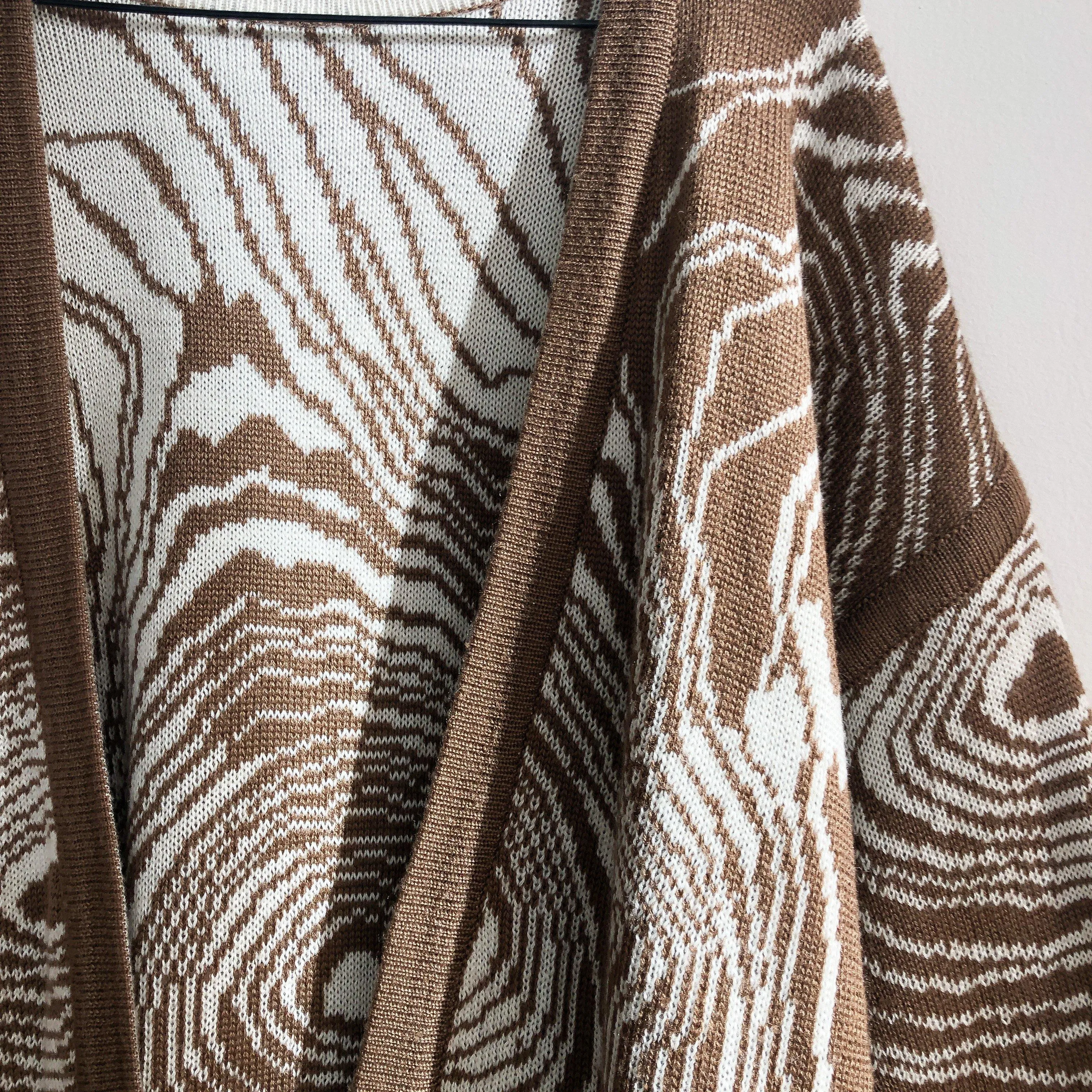 Swirl Reversible Cardigan