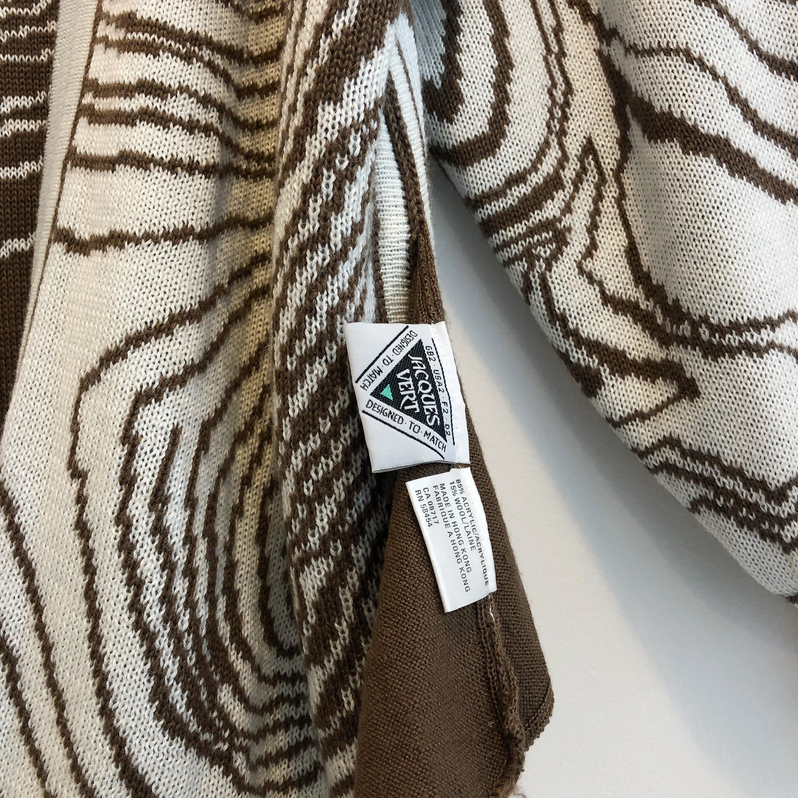 Swirl Reversible Cardigan