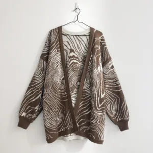 Swirl Reversible Cardigan