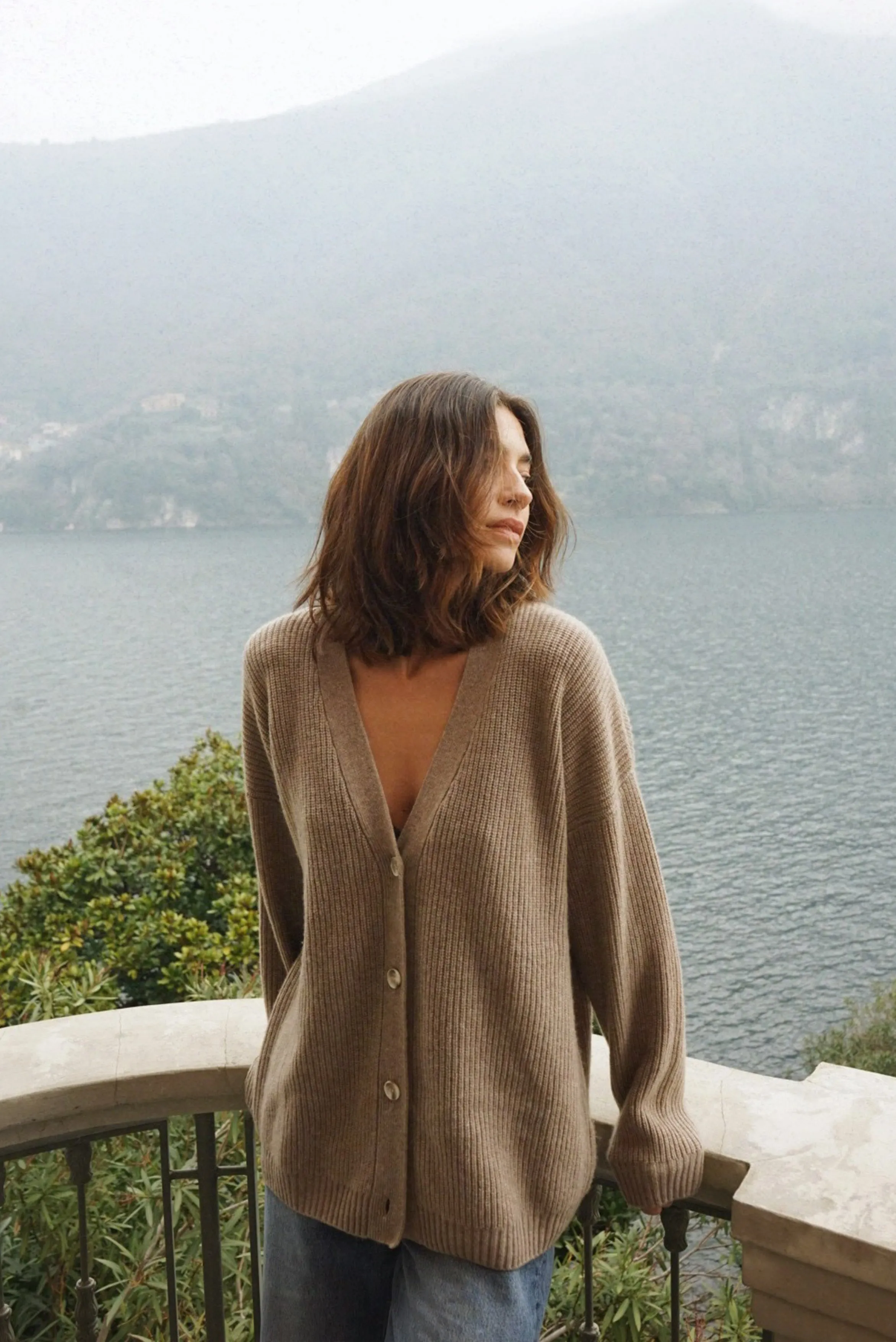 The Cashmere Muma Cardigan // Rye