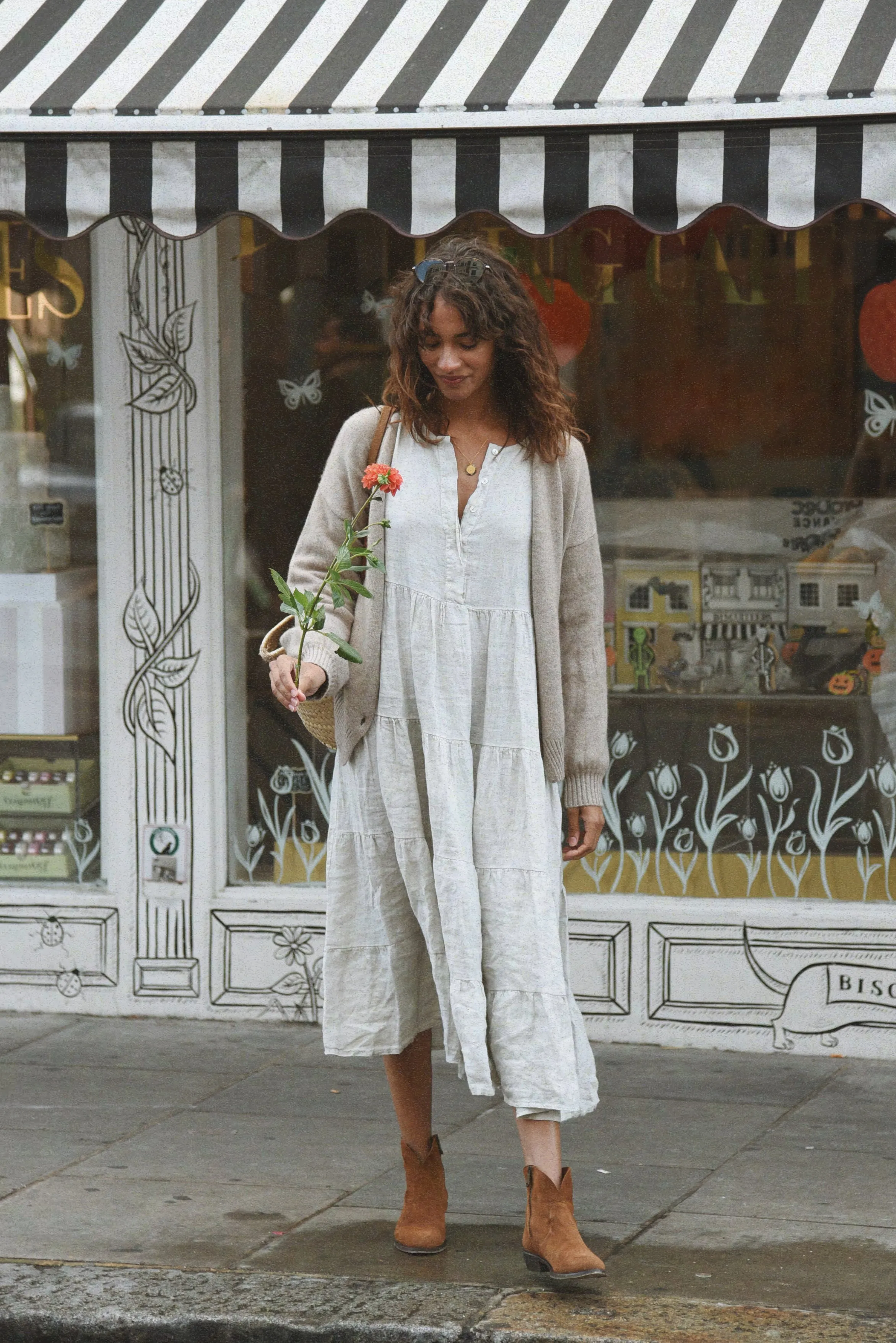 The Cashmere Yaya Cardigan // Rye