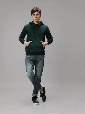 The Greenage Dark Green Hoodie