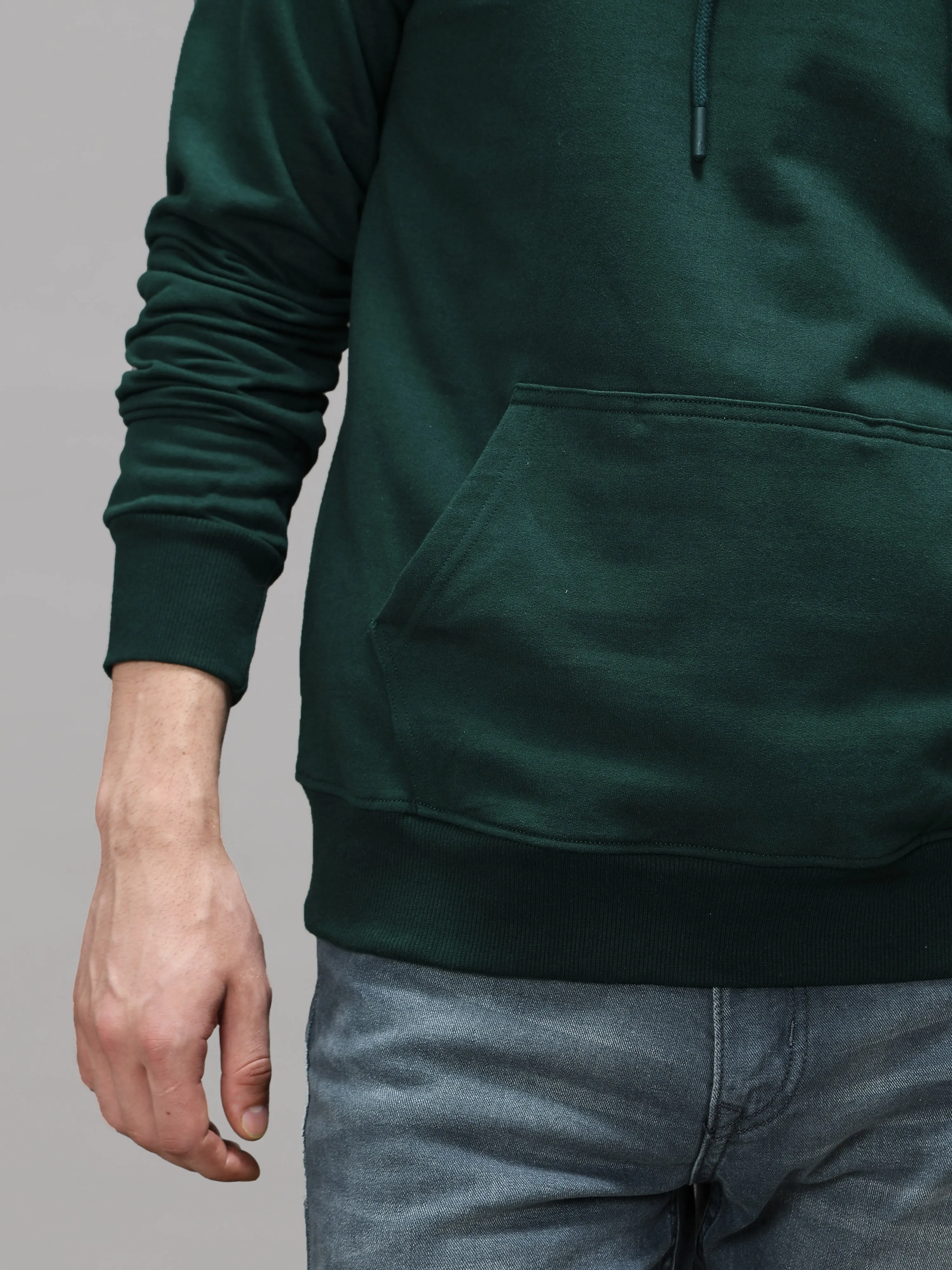The Greenage Dark Green Hoodie