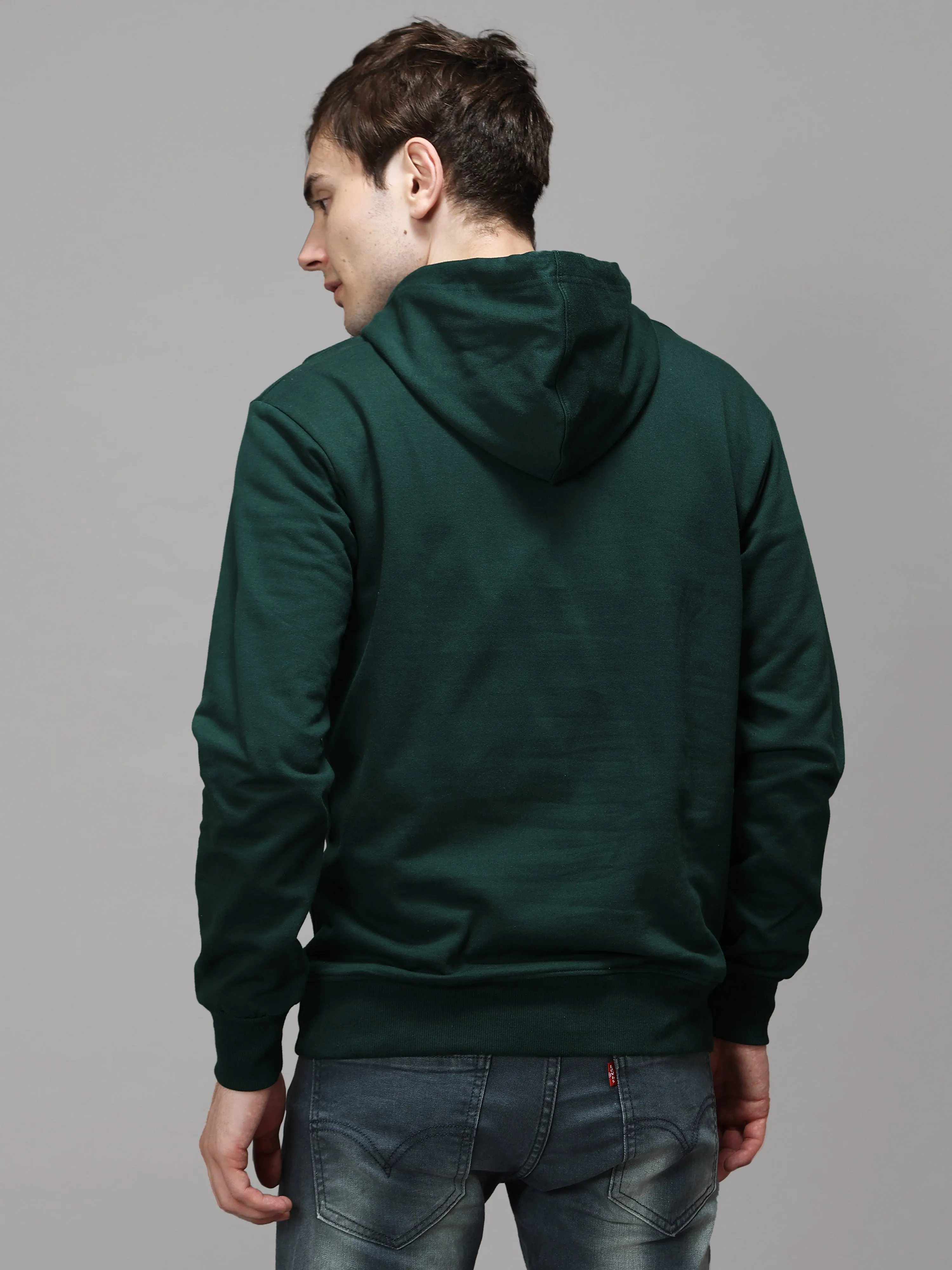 The Greenage Dark Green Hoodie